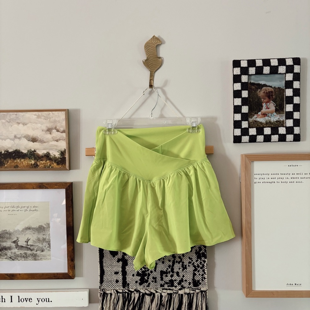 offline by aerie crossover athletic shorts